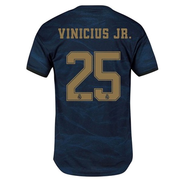 Camiseta Real Madrid NO.25 Vinicius JR. Replica Segunda Ropa 2019/20 Azul